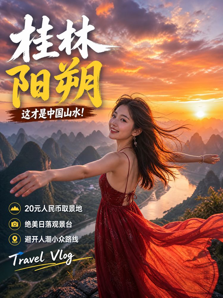 蜜桃传媒旅行视频-桂林阳朔旅行视频演示